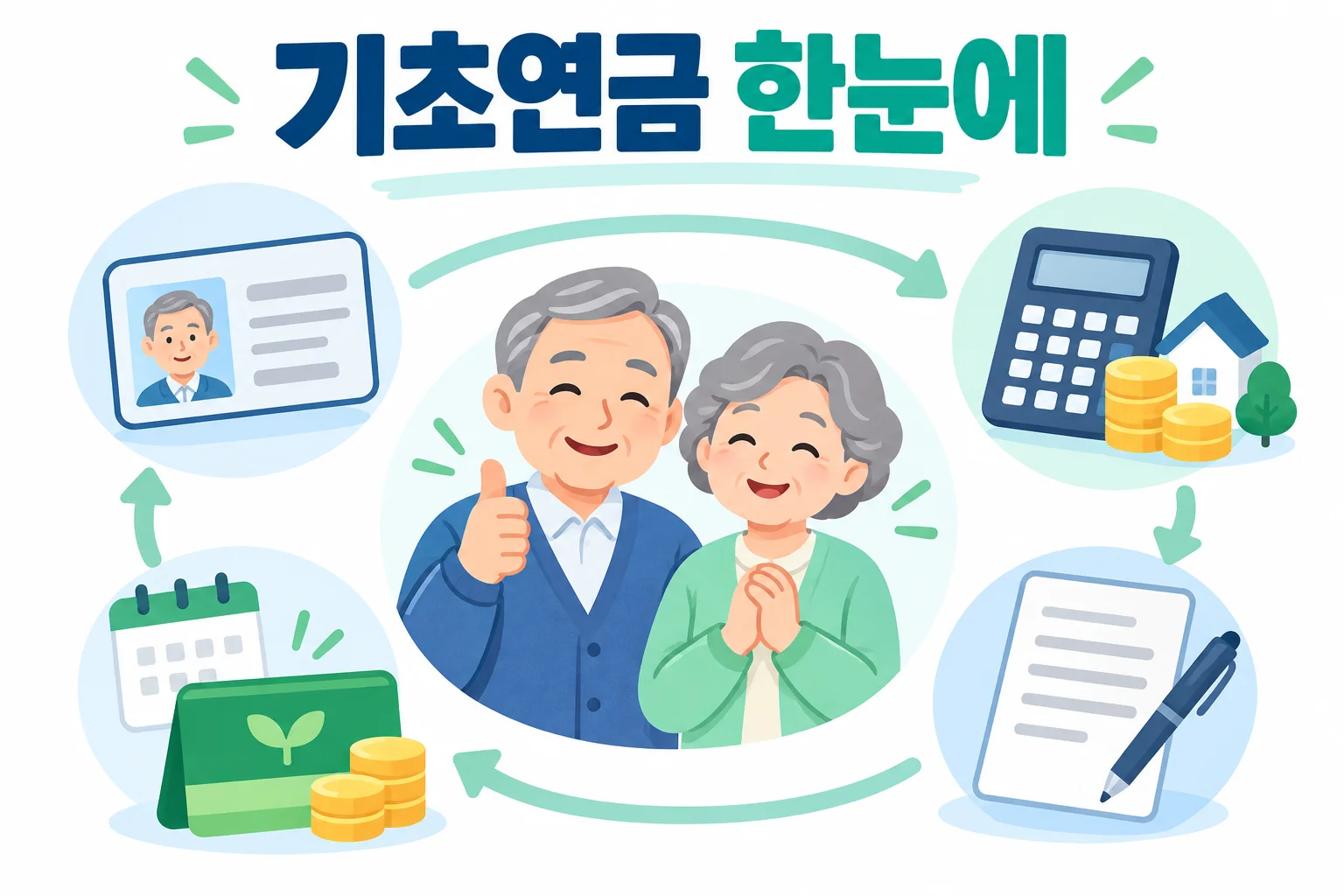 기초연금 수급자격 총정리: 대상 확인부터 신청·지급까지